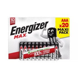 Elem, AAA mikro, 20 db, ENERGIZER 