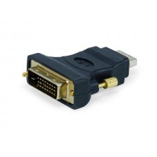 Adapter, HDMI-DVI (F/M) átalakító, EQUIP