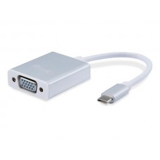Adapter, USB-C-VGA, EQUIP