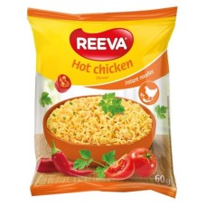 Instant tésztaleves, 60 g, REEVA, csípős csirke íz Instant tésztaleves, 60 g, REEVA, csípős csirke íz