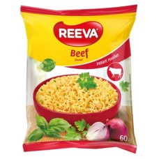 Instant tésztaleves, 60 g, REEVA, marhahúsos íz Instant tésztaleves, 60 g, REEVA, marhahúsos íz