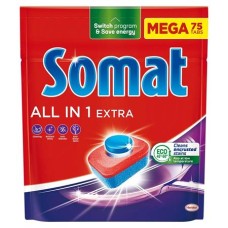Mosogatógéptabletta, 75 db, SOMAT 