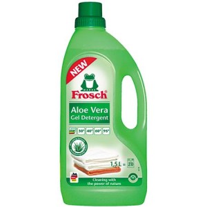 Folyékony mosószer, 1,5 l, FROSCH 'Aloe Vera'