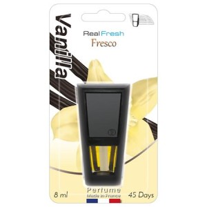 Autóillatosító készülék, 8 ml, 'Real Fresh', vanília