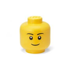 Tárolódoboz, fej, nagy, LEGO, Boy Tárolódoboz, fej, nagy, LEGO, Boy