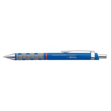 Golyóstoll, 0,8 mm, nyomógombos, kék tolltest, ROTRING 
