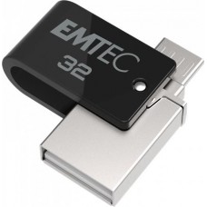 Pendrive, 32GB, USB 2.0, USB-A/microUSB, EMTEC 