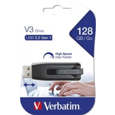 Pendrive, 128GB, USB 3.0, 80/25 MB/sec, VERBATIM 