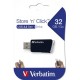 Pendrive, 32GB, USB 3.2, 80/25MB/sec, VERBATIM 