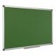 Krétás tábla, zöld felület, nem mágneses, 60x90 cm, alumínium keret